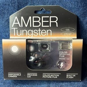 Urban Outfitters Amber Tungsten Disposable Camera NIB NWT LAST ONE